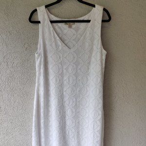 Banana Republic White lace dress NWOT